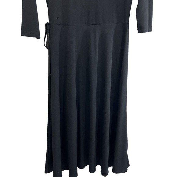 Talbots LBD Women's Faux Wrap 3/4 Sleeve Stretch Career Classic Size 6 - Picture 5 of 13